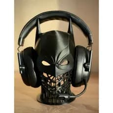 Suporte para Fone de Ouvido Batmam *preto*