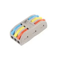 Kit10/20/30 de Conector DE Elétrico Push-in Terminal Block Universal Fast Conectores Para Conexão223