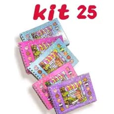 KIT 5/10/15/20/25 Livros Originais Bo.bbie Go.ods +.La.Bu.Bu