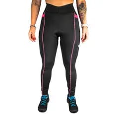 Calça Ciclista Feminina Rosa Pink Bike Mtb Acolchoada Cycler