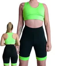 Conjunto Bermuda Top Academia Esporte Feminina