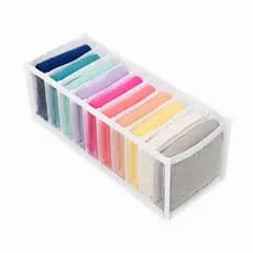 Kit 4 Colmeia Organizadora Cuecas Meias Calcinhas Divisórias Decoração Enfeite