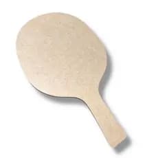 30 Raquetes Ping Pong MDF Cru Brinde Decoração Artesanato Lembrancinha Enfeite