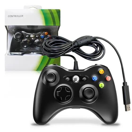 Controle Xbox 360  Conexão Estável 2.4G para PC e Console