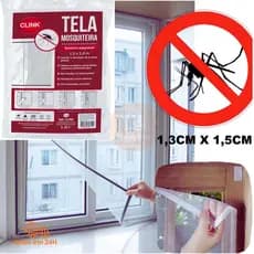 Tela Mosquiteiro Para Janela 1,3x1,5m Com Velcro Anti-inseto Mosquito Janela Autocolante Pernilongo