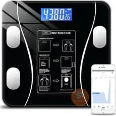 Balança Bioimpedância Digital Aplicativo Para Controle Massa e Gordura Corporal Luxo