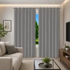 Cortina Blackout Pelicula Cinza - 200x140cm - CORTA LUZ Sala Quarto