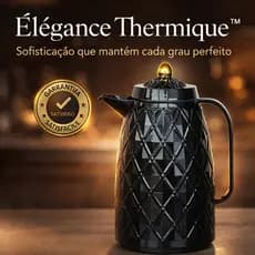 Garrafa Térmica Premium 1L NÃO VAZA Mantém Quente 8h Frio 12h Elegante Luxo Café Perfeito Todo Dia