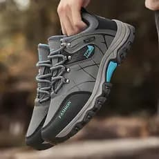 2026 primavera novo estilo tamanho grande esportes masculinos Anti-deslizamento macacão esportivo caminhadas sapatos can