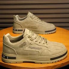 2025 primavera canteiro de obras trabalho resistente ao desgaste sapatos antiderrapantes casuais sapatos esportivos de c