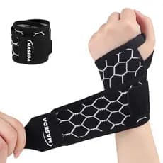 Pulseira De Compressão Esportiva Ajustável , Suporte Para Articulação De Pulso , Confortável E Respirável , Adequada fit