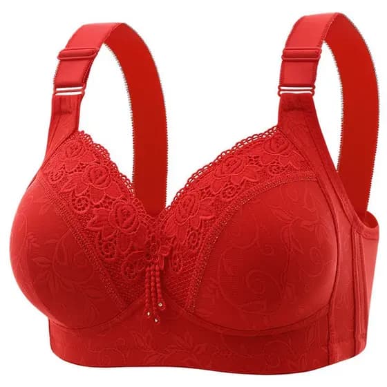 Novo Soutien Feminino Com Renda De Tamanho Push up Confortável Básico Mais Reforçado bojo