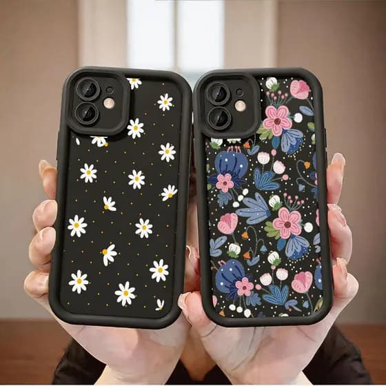Capinha Para iPhone 17 16 15 14 13 12 11 XR Pro Max Plus Normal Capa de Silicone Anti-impacto DL119