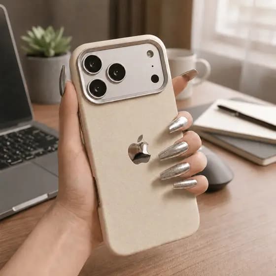 Com Logotipo De Metal Caso Capa Para IPhone 17 Pro Max 13 11 12 16 15 14 Ar Normal Plus Capinha
