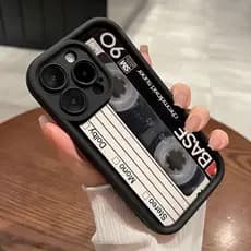 Capa De Proteção De Lente Para Motorola Moto G35 G54 G15 G24 G75 G84 G34 G53 G14 G22 G60 G10 EDGE 50 Retrô Filme Musical