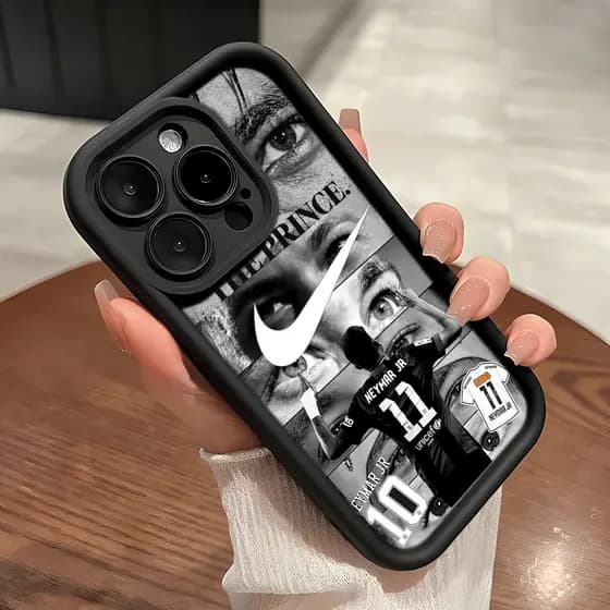 Príncipe do Futebol Capa Para Motorola Moto G35 G54 G15 G24 G75 G84 G34 G53 G14 G22 G60 G10 E13 E14 EDGE 50 Capinha