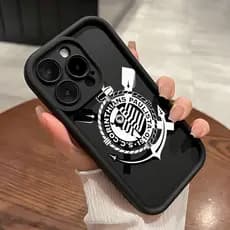Timão 1910 Capa Para IPhone 17 13 15 11 XR 12 14 16 Normal AIR Plus Pro Max Proteção da Lente Capinha