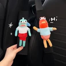 Bonito novo estilo cinto de segurança do carro capa de ombro decoração cinto protetor Anti-desgaste decoração Interior d