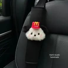 Pequeno Pagou cinto de segurança do carro capa de ombro estilo fino carro Anti-estrangulamento bonito dos desenhos anima