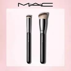 Pincel de base mac170, pincel angular para corretivo 270, pincel de base líquida não absorvente, de maquiagem par