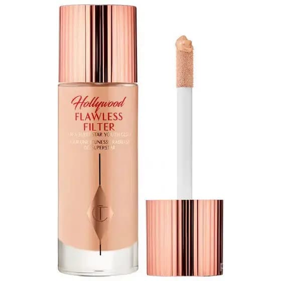 CT/Charlotte Tilbury Primer de Maquiagem Starlight Beauty Flawless Filter Foundation Highlighter 30ml