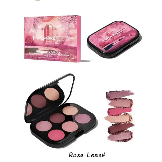 Paleta De Sombras De Seis Cores MAC FutureFrame Designer Com Alta Pigmentação E Sem Pó