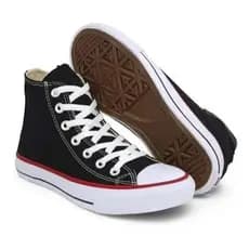 Tênis Botinha Feminino All Major Star Cano alto HICKSTORE Tradicional Oferta