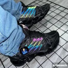 Tenis Masculino P7 Preto Refletivo