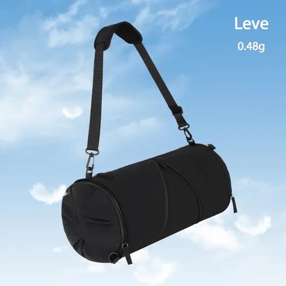 Bolsa de Ginásio | Separação Seco/Úmido | Dobrável em Bolso Pequeno | Mochila de Viagem Multiuso