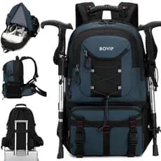 Mochila Outdoor 50L Impermeável Acampamento Trilha Viagem Mochilão Mochila para Notebook