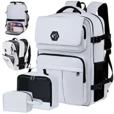 Mochila 3 em 1 impermeável térmica, bagagem de bordo para avião, espaço para notebook, unissex escola, rotina e viagem