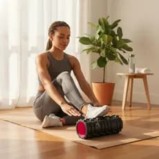 Rolo Liberação Miofascial Muscular Alívio Dores Relaxamento Exercicio Pilates