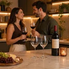 Conjunto Taças Cristal 440ml e 615 ml Elegantes Jogo 6 Unidades Vinho Champanhe Drinks
