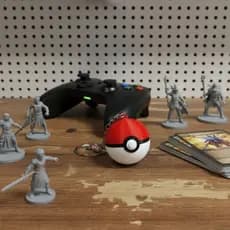 Chaveiro Pokébola pokémon 3D