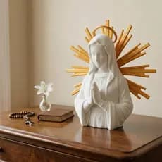 Escultura Nossa Senhora Decorativa 3D