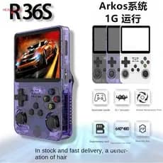 1G operação novo estilo R36S Kaiyuan Console de jogo portátil Retro GBA arcade clássico FC arcade portátil PSP