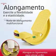 Roda de alongamento do peito do pé dobra limitada tornozelo conjunta gancho calcanhar tendão Plantar fáscia dispositivo