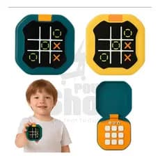 Jogo da Velha Digital Puzzle Portátil Tic Tac Toe Quebra-Cabeça Educativo