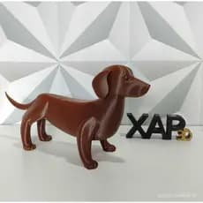 Cão Cofap/Salsicha 3D Decorativo