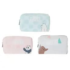 Estojo Multiuso Bolsinha Necessaire Ursos sem Curso Estojo Escolar