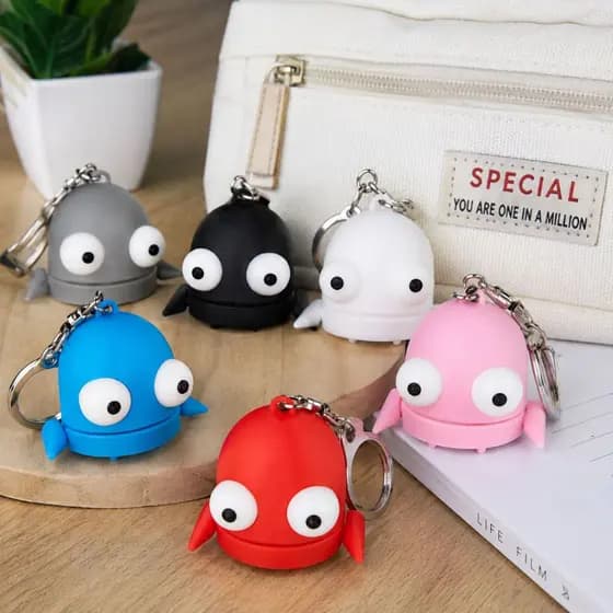 Chaveiro Robô R.E.P.O Original Geek Gamer Mini Boneco  Articulado  Colecionável Mochila Bolsa Chaves