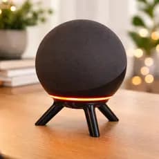 Suporte para Echo Dot 4 e 5  Base Tripé Moderna Alexa  Apoio de Mesa Antiderrapante Encaixe Perfeito