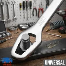 Chave de Boca Fixa Universal 8 A 22mm Aço Cabeça Dupla Multiuso Ultra Resistente