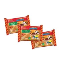 kit 3 miojo sabor galinha caipira com tomate turma da mônica
