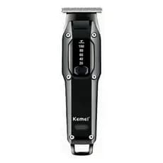 Máquina De Cortar Cabelo Acabamento E Barbeador Profissional Kemei Km-659