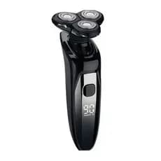Barbeador Elétrico Kemei Km-1524 Shave  Display Sem Fio Digital