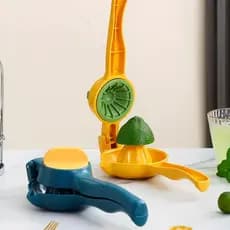 Espremedor de Frutas Manual Ideal para Sucos Naturais Resistente Rápido e Prático com Rotação