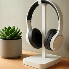 Suporte de Mesa para Fone Headset Controle Gamer Universal Elegante Minimalista
