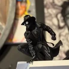 Estátua Noir - Spaider Man - Action Figure Homem Aranha 🕷️ Decoração Geek - Presente - Setup