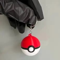 Chaveiro Pokébola – Acessório Criativo para Chaves– Geek Nerd Anime Pokeball - Chaveiro Pokebola - Pokemon